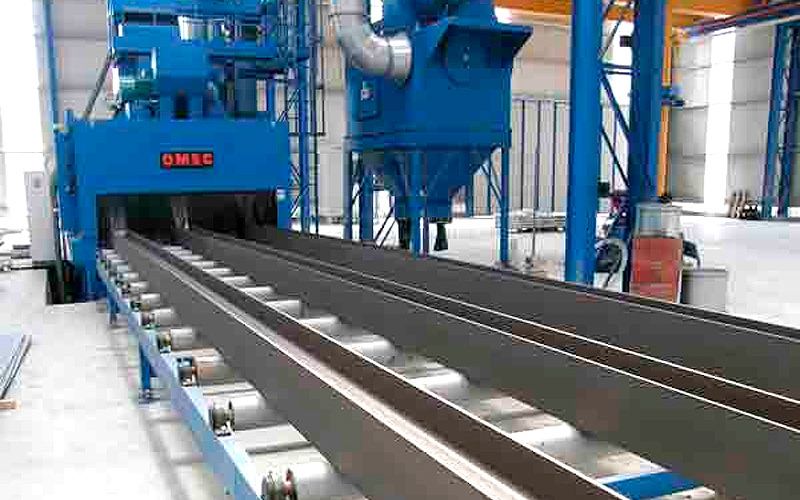 Continuous Tunnel with roller conveyors